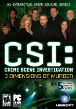 CSI: 3 Dimensions of Murder Boxart