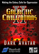 Galactic Civilizations II: Dark Avatar Boxart