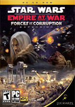 Star Wars Empire at War: Forces of Corruption Boxart