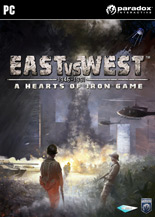 East vs. West: A Hearts of Iron Game Boxart